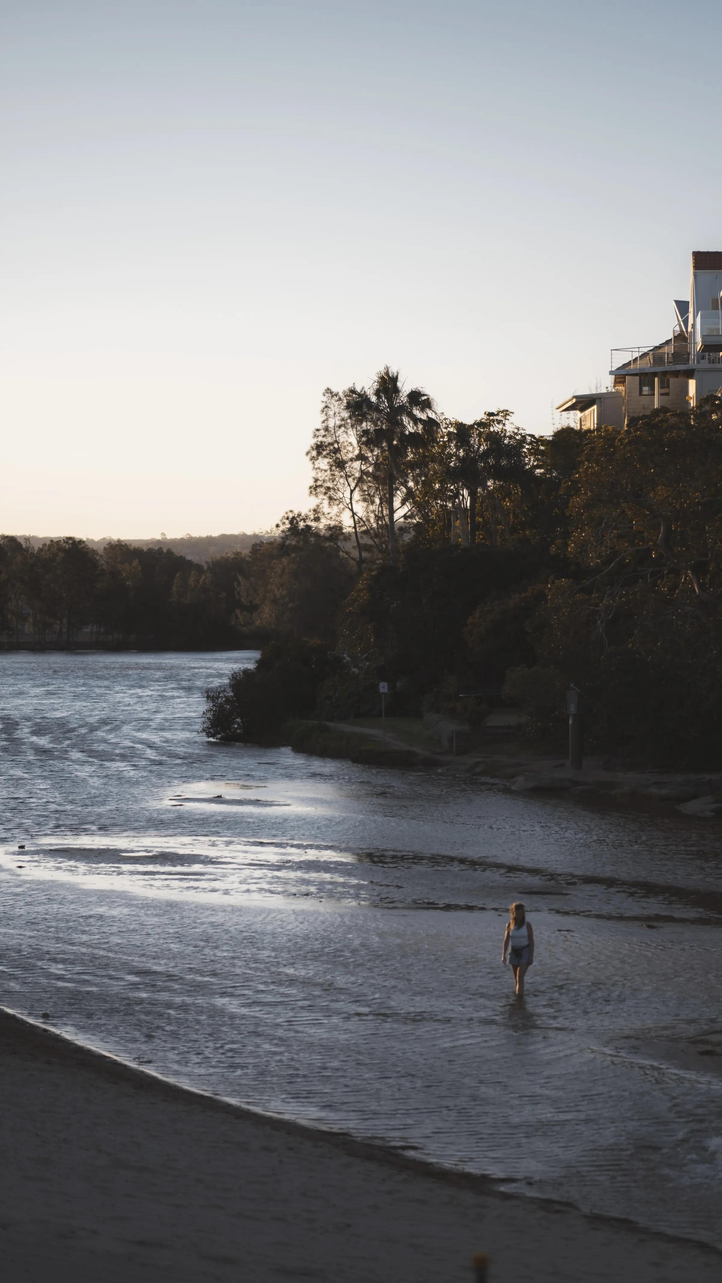 A Walk at Low Tide