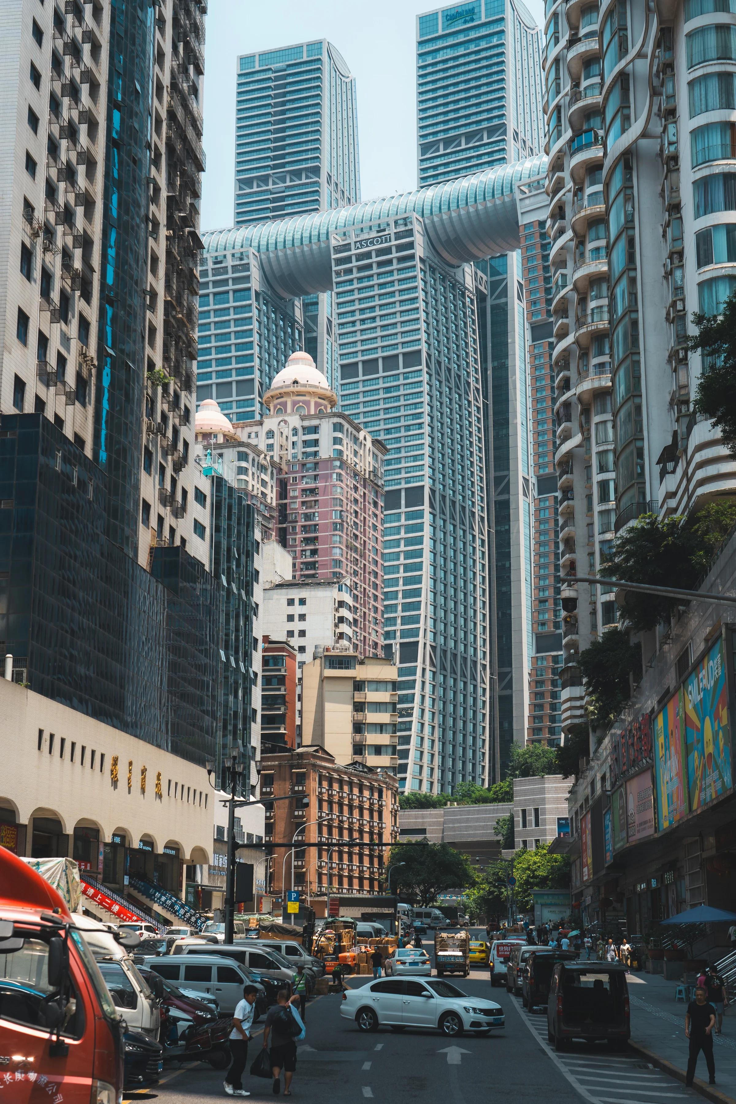 Canyon of Glass and Concrete