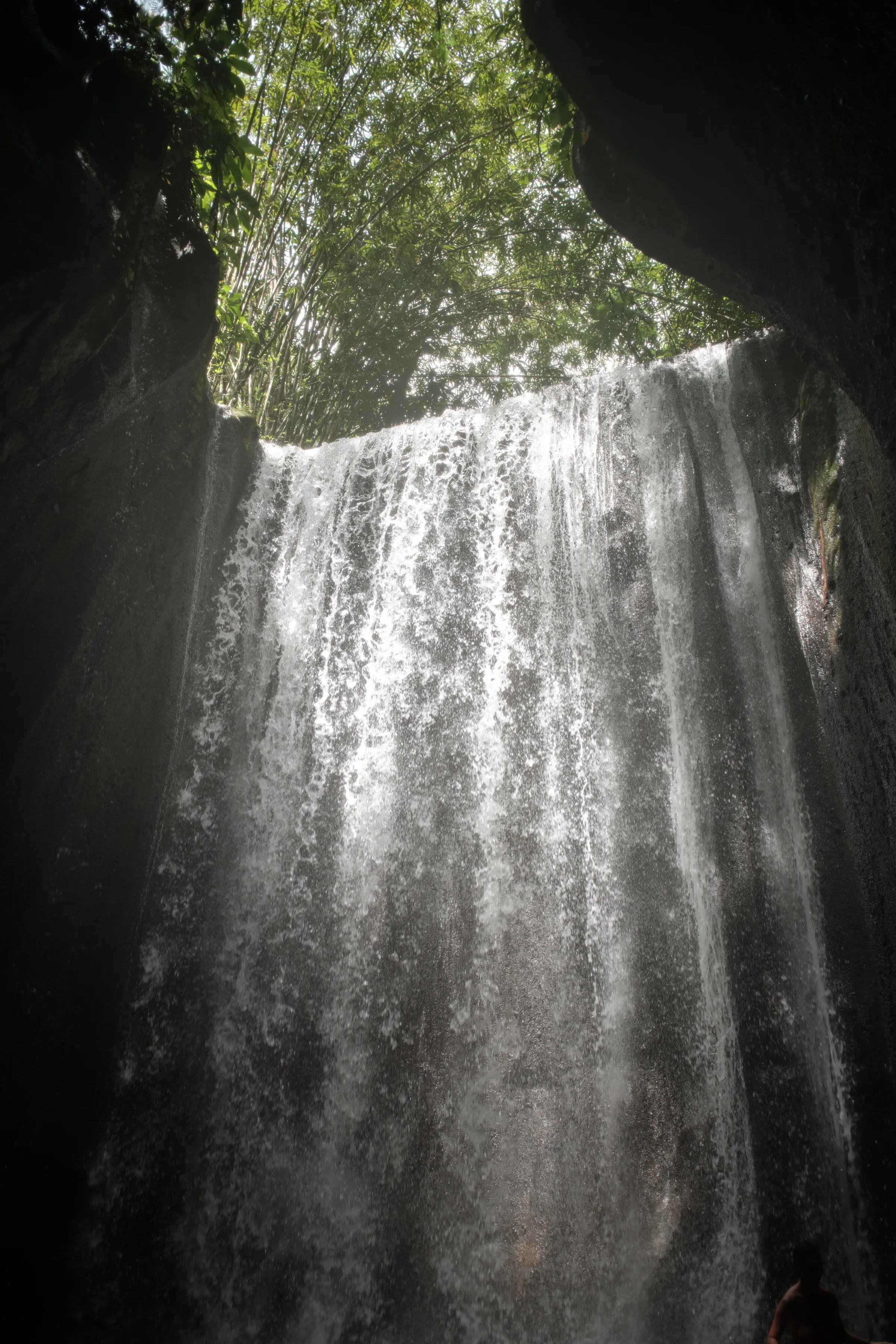 Inside the Waterfall Cave