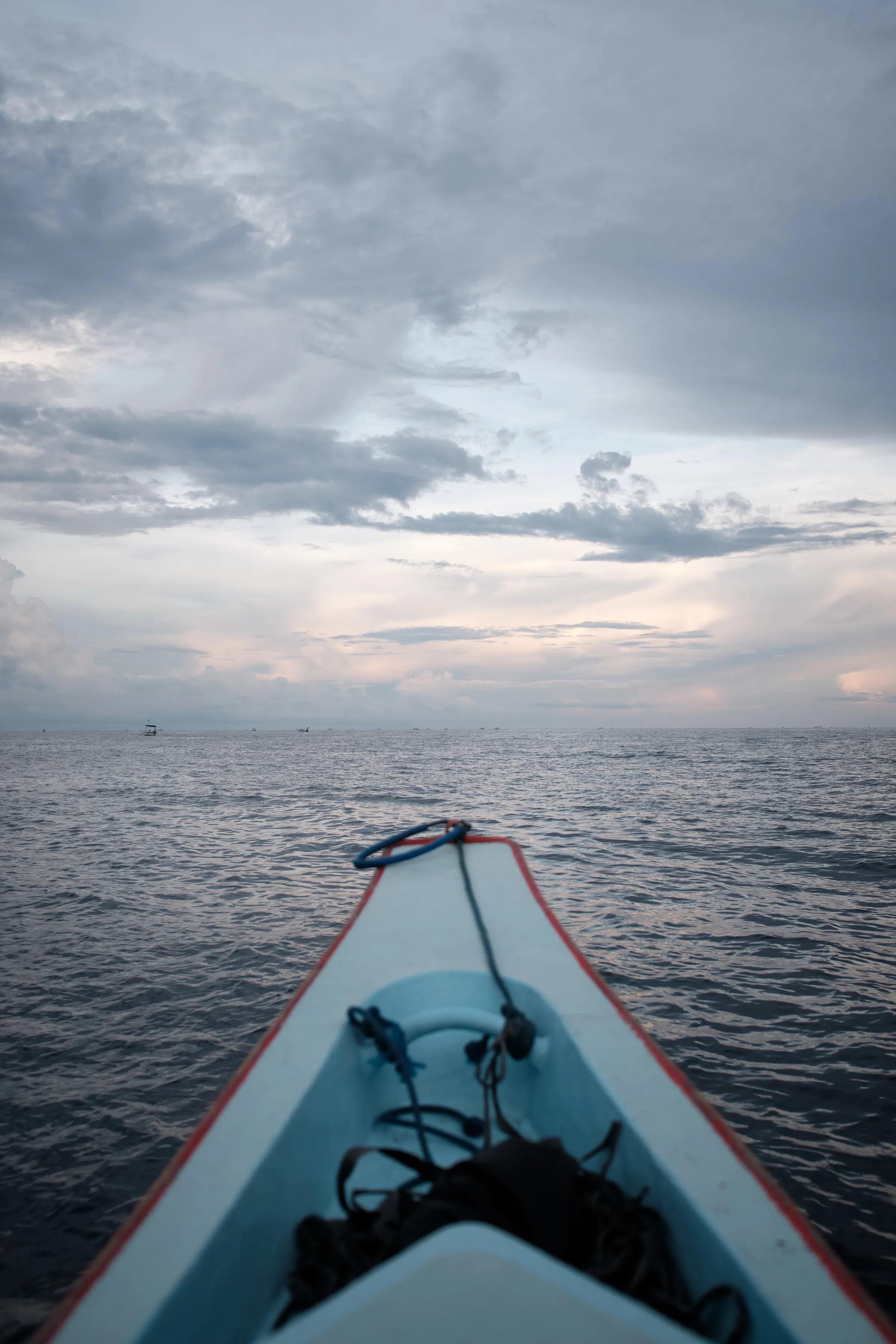Dawn on the Bali Sea