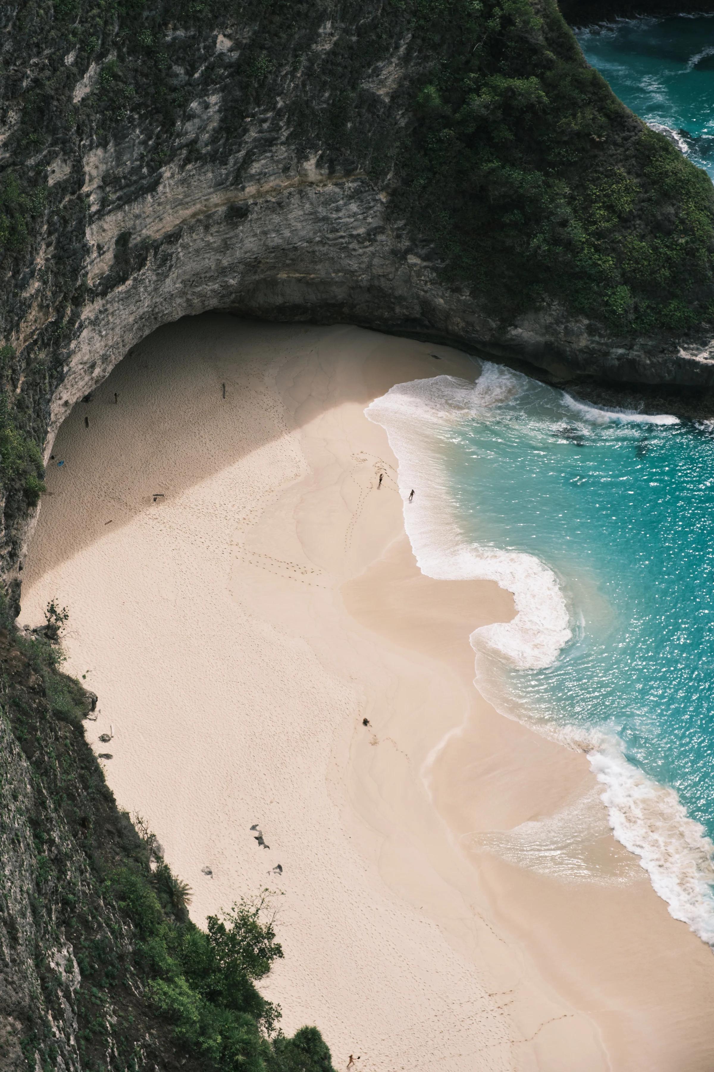 Hidden Cove From the Cliffs Above