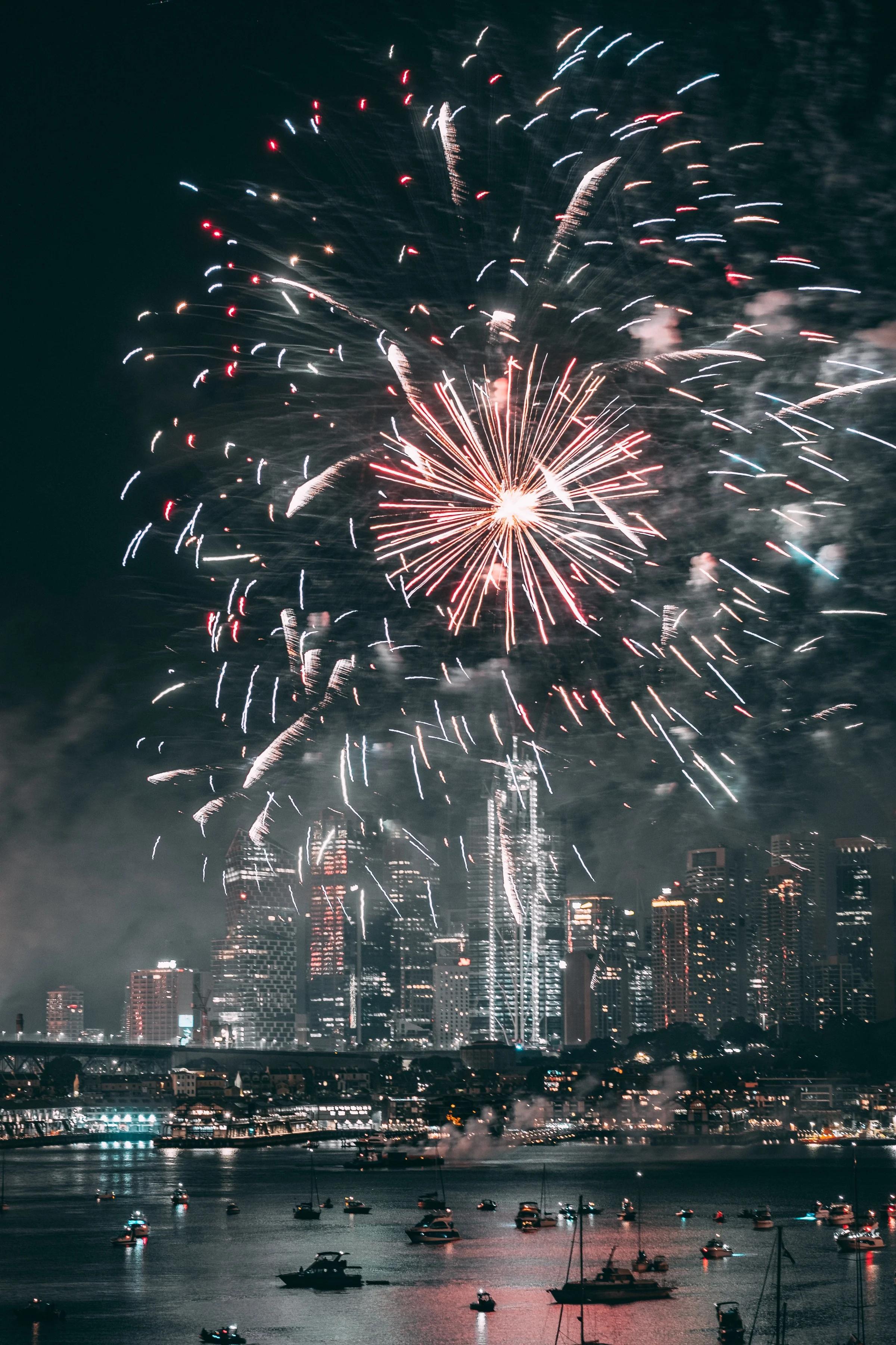Fireworks Over the Harbour City